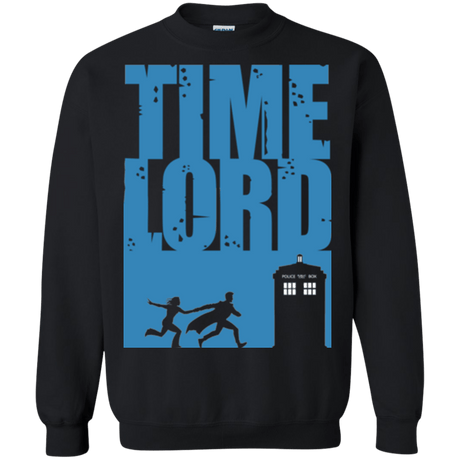 Sweatshirts Black / Small Time Lord Allons-y! Crewneck Sweatshirt