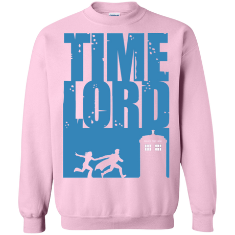 Sweatshirts Light Pink / Small Time Lord Allons-y! Crewneck Sweatshirt