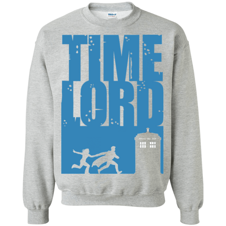 Sweatshirts Sport Grey / Small Time Lord Allons-y! Crewneck Sweatshirt