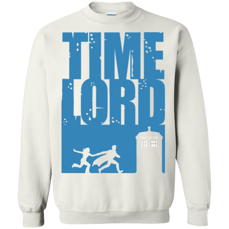 Sweatshirts White / Small Time Lord Allons-y! Crewneck Sweatshirt