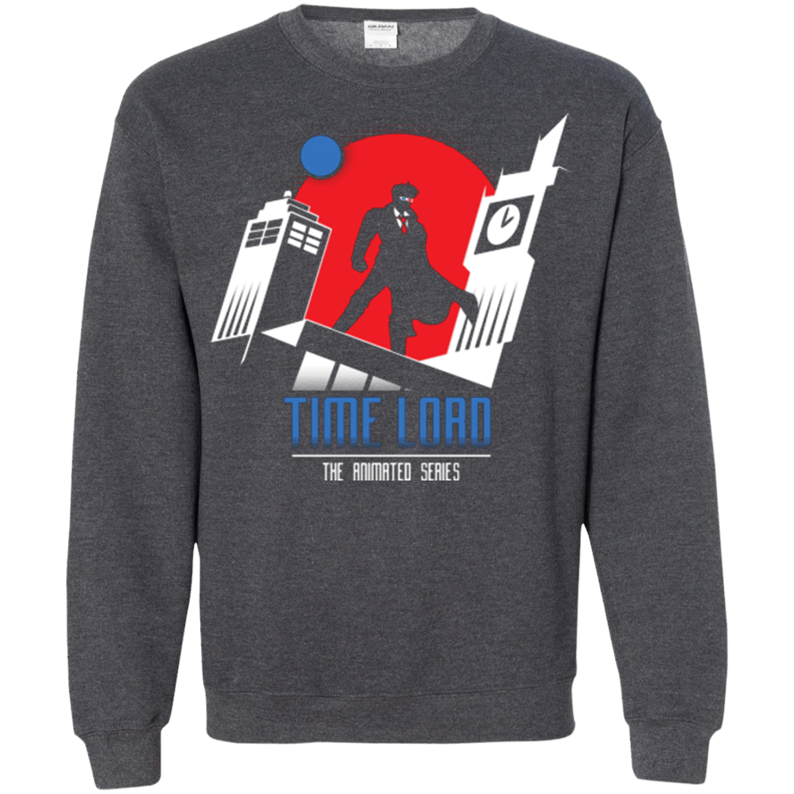 Time Lord Animated Series Crewneck Sweatshirt