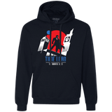 Sweatshirts Navy / Small Time Lord Animated Series Premium Fleece Hoodie