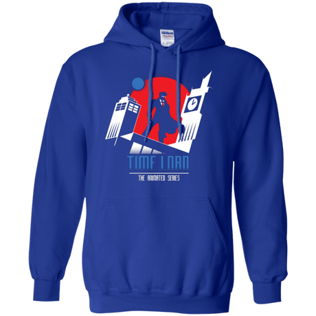 Sweatshirts Royal / Small Time Lord Animated Series Pullover Hoodie