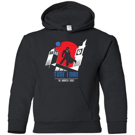 Sweatshirts Black / YS Time Lord Animated Series Youth Hoodie