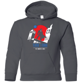 Sweatshirts Charcoal / YS Time Lord Animated Series Youth Hoodie
