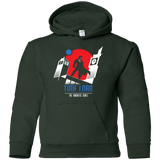 Sweatshirts Forest Green / YS Time Lord Animated Series Youth Hoodie