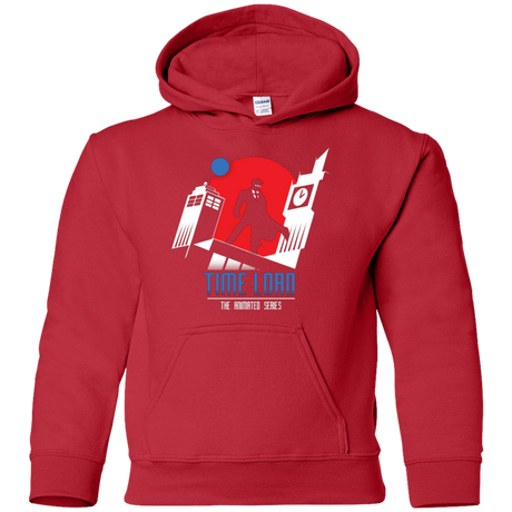 Sweatshirts Red / YS Time Lord Animated Series Youth Hoodie