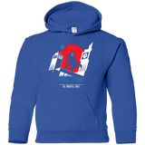 Sweatshirts Royal / YS Time Lord Animated Series Youth Hoodie