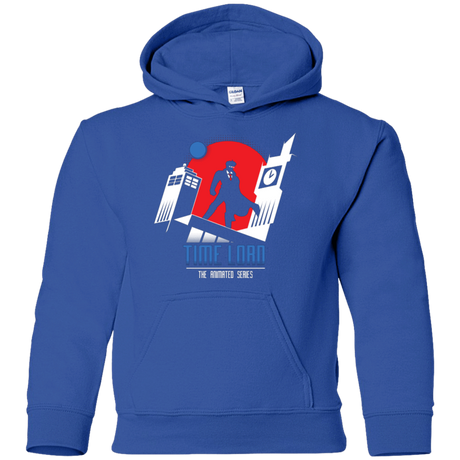 Sweatshirts Royal / YS Time Lord Animated Series Youth Hoodie