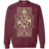 Sweatshirts Maroon / Small Time Lord Association Crewneck Sweatshirt