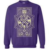 Sweatshirts Purple / Small Time Lord Association Crewneck Sweatshirt