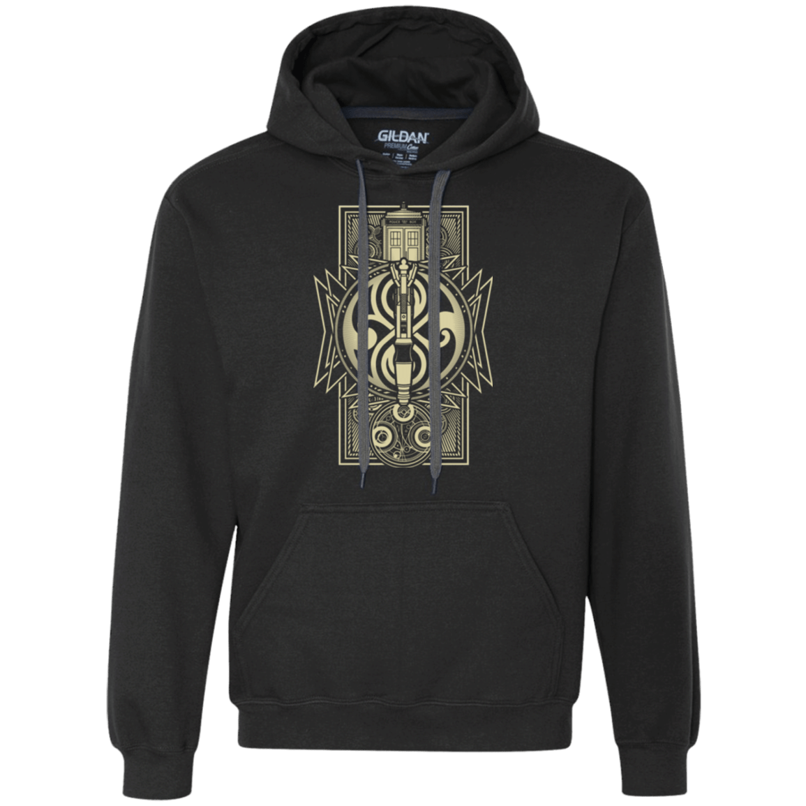 Sweatshirts Black / Small Time Lord Association Premium Fleece Hoodie