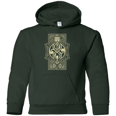 Sweatshirts Forest Green / YS Time Lord Association Youth Hoodie