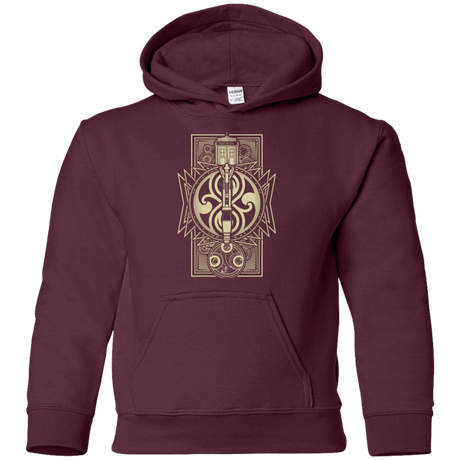 Sweatshirts Maroon / YS Time Lord Association Youth Hoodie