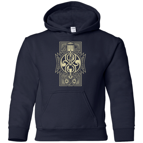 Sweatshirts Navy / YS Time Lord Association Youth Hoodie