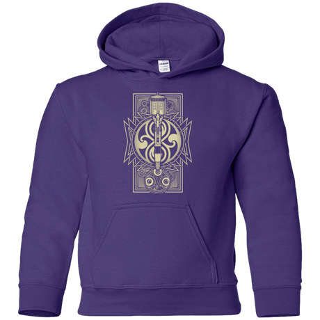 Sweatshirts Purple / YS Time Lord Association Youth Hoodie