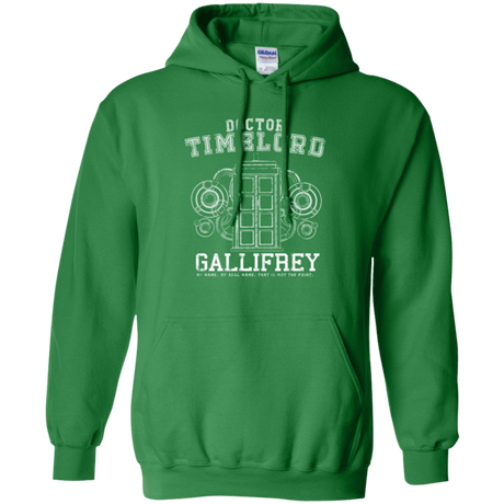 Sweatshirts Irish Green / Small Time Lord Pullover Hoodie
