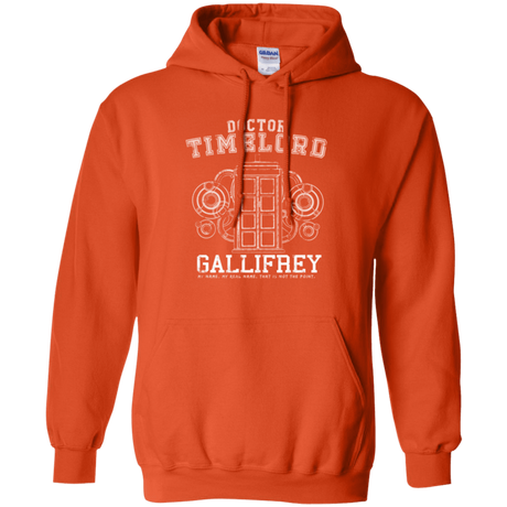 Sweatshirts Orange / Small Time Lord Pullover Hoodie
