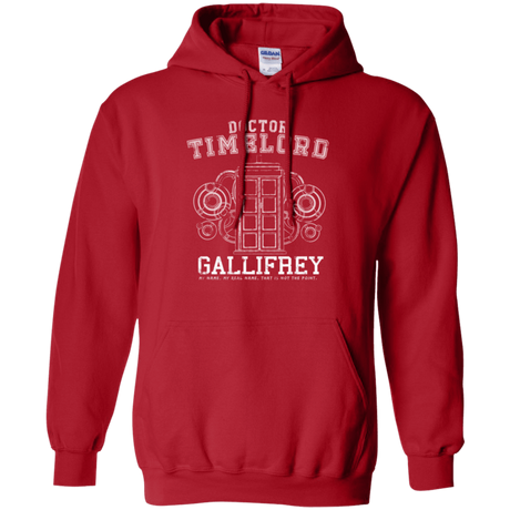 Sweatshirts Red / Small Time Lord Pullover Hoodie