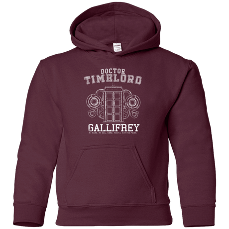Sweatshirts Maroon / YS Time Lord Youth Hoodie