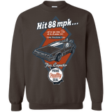 Sweatshirts Dark Chocolate / Small Time Machine Car Crewneck Sweatshirt