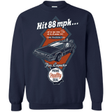 Sweatshirts Navy / Small Time Machine Car Crewneck Sweatshirt
