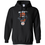 Sweatshirts Black / Small Time Machine Car Pullover Hoodie