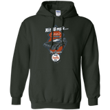 Sweatshirts Forest Green / Small Time Machine Car Pullover Hoodie
