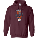 Sweatshirts Maroon / Small Time Machine Car Pullover Hoodie