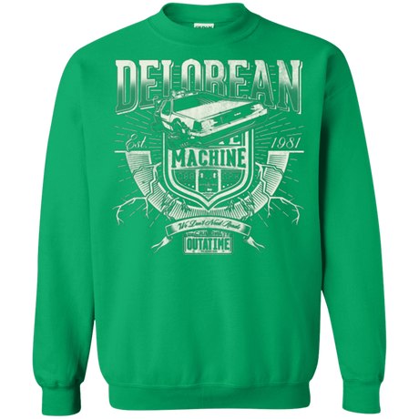 Sweatshirts Irish Green / Small Time Machine Crewneck Sweatshirt