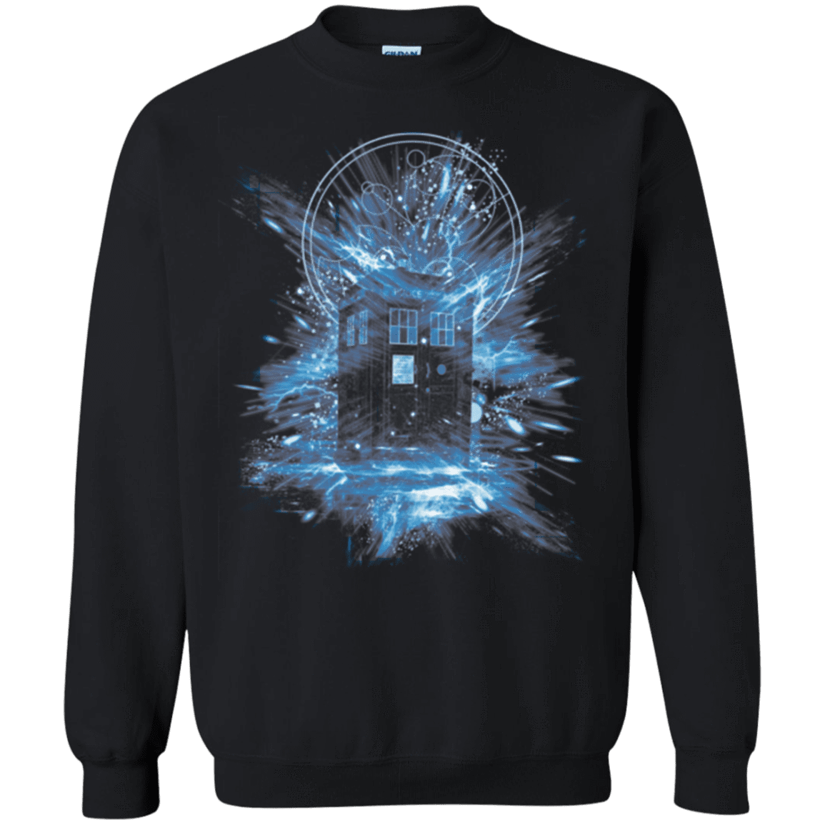 Sweatshirts Black / Small Time Storm Crewneck Sweatshirt