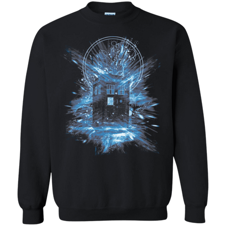 Sweatshirts Black / Small Time Storm Crewneck Sweatshirt