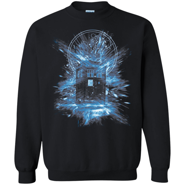 Sweatshirts Black / Small Time Storm Crewneck Sweatshirt