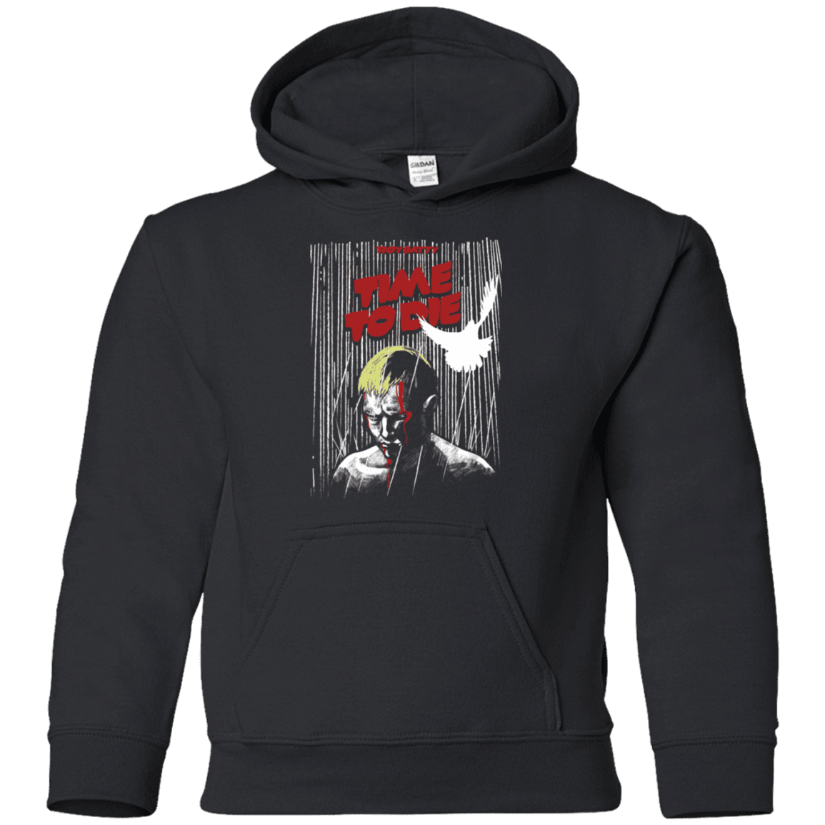 Sweatshirts Black / YS Time to die Youth Hoodie