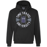 Sweatshirts Black / Small Time Travel University Premium Fleece Hoodie