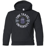 Sweatshirts Black / YS Time Travel University Youth Hoodie