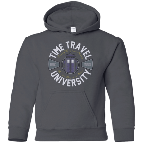 Sweatshirts Charcoal / YS Time Travel University Youth Hoodie