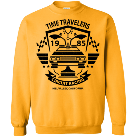 Sweatshirts Gold / Small Time Traveler Circuit Crewneck Sweatshirt