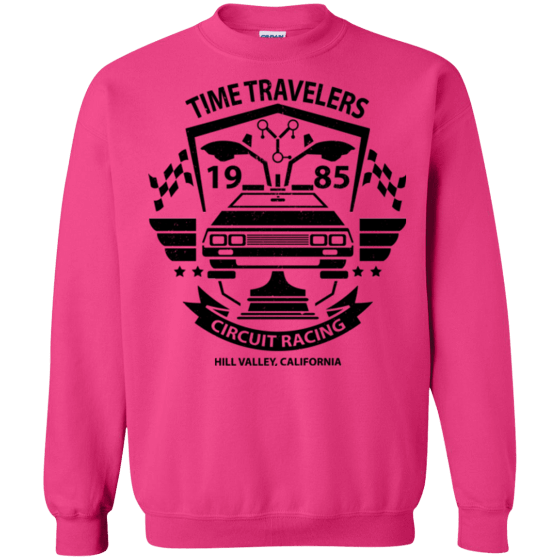 Sweatshirts Heliconia / Small Time Traveler Circuit Crewneck Sweatshirt