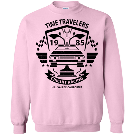 Sweatshirts Light Pink / Small Time Traveler Circuit Crewneck Sweatshirt
