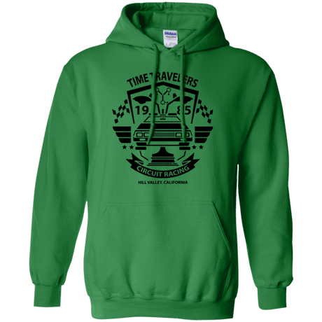 Sweatshirts Irish Green / Small Time Traveler Circuit Pullover Hoodie