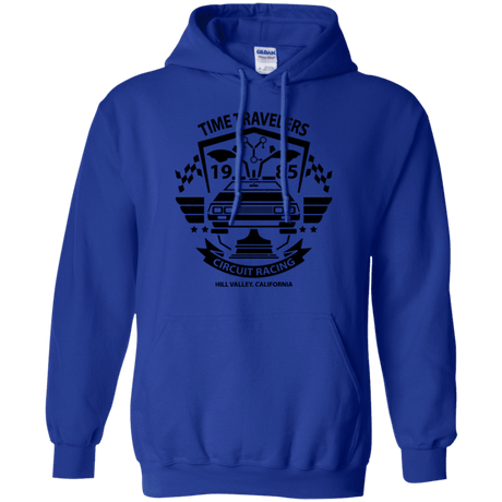 Sweatshirts Royal / Small Time Traveler Circuit Pullover Hoodie