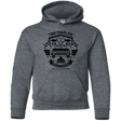 Sweatshirts Dark Heather / YS Time Traveler Circuit Youth Hoodie