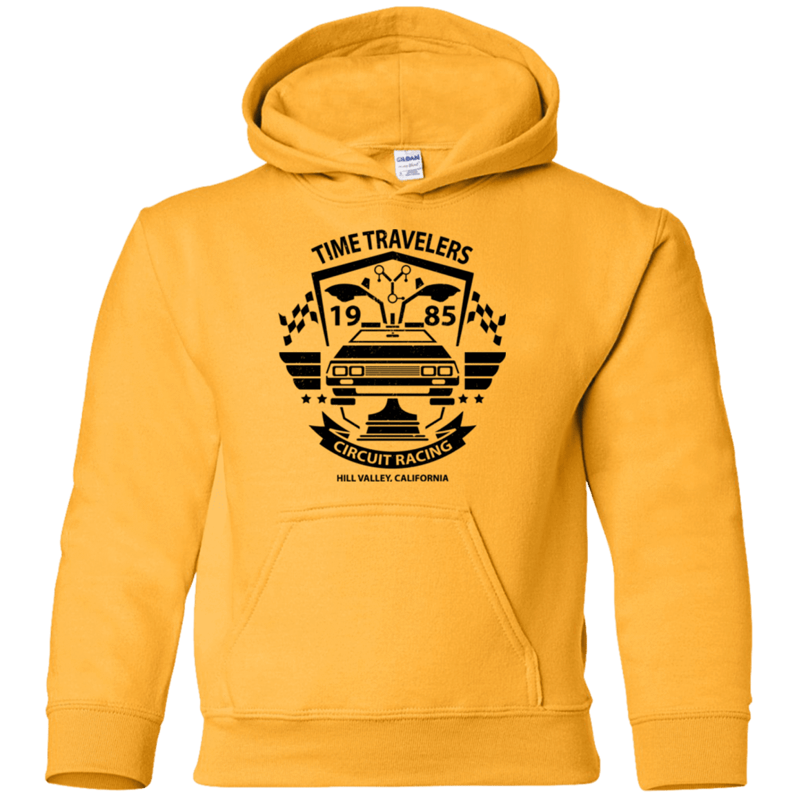 Sweatshirts Gold / YS Time Traveler Circuit Youth Hoodie