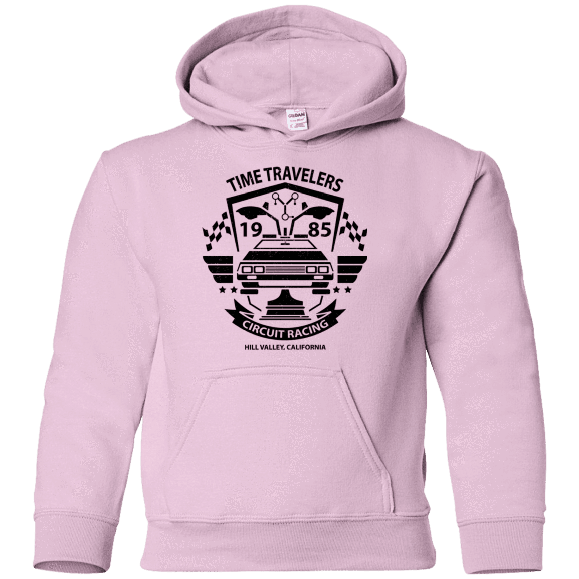 Sweatshirts Light Pink / YS Time Traveler Circuit Youth Hoodie