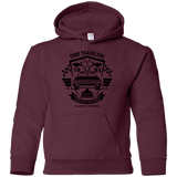 Sweatshirts Maroon / YS Time Traveler Circuit Youth Hoodie