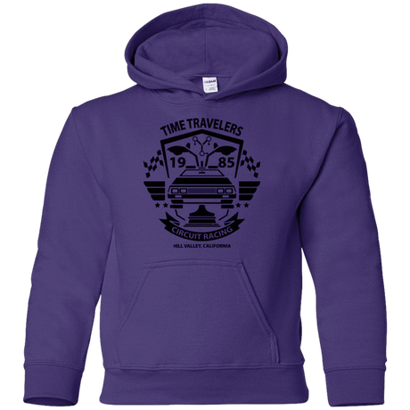 Sweatshirts Purple / YS Time Traveler Circuit Youth Hoodie