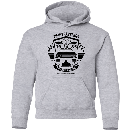 Sweatshirts Sport Grey / YS Time Traveler Circuit Youth Hoodie