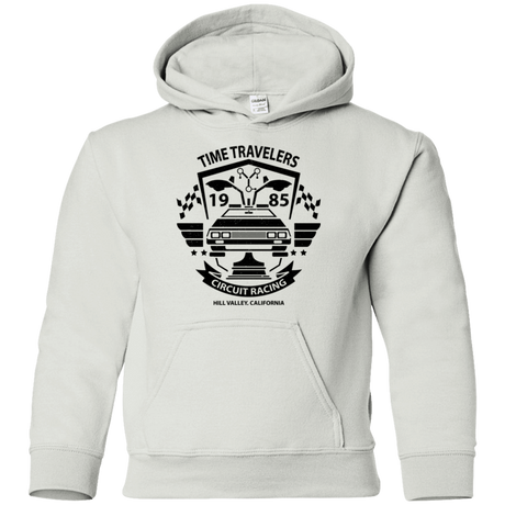 Sweatshirts White / YS Time Traveler Circuit Youth Hoodie