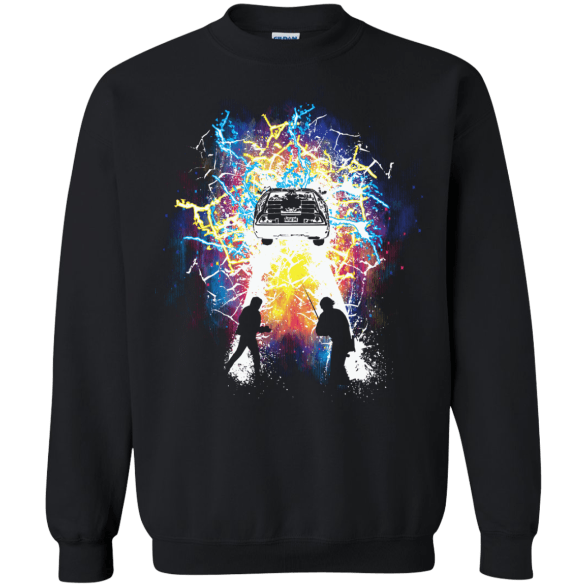 Sweatshirts Black / S Time Travelers Crewneck Sweatshirt